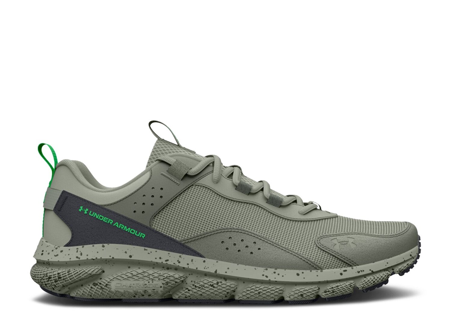 

Кроссовки Under Armour Charged Verssert 'Speckle - Colorado Sage', серый