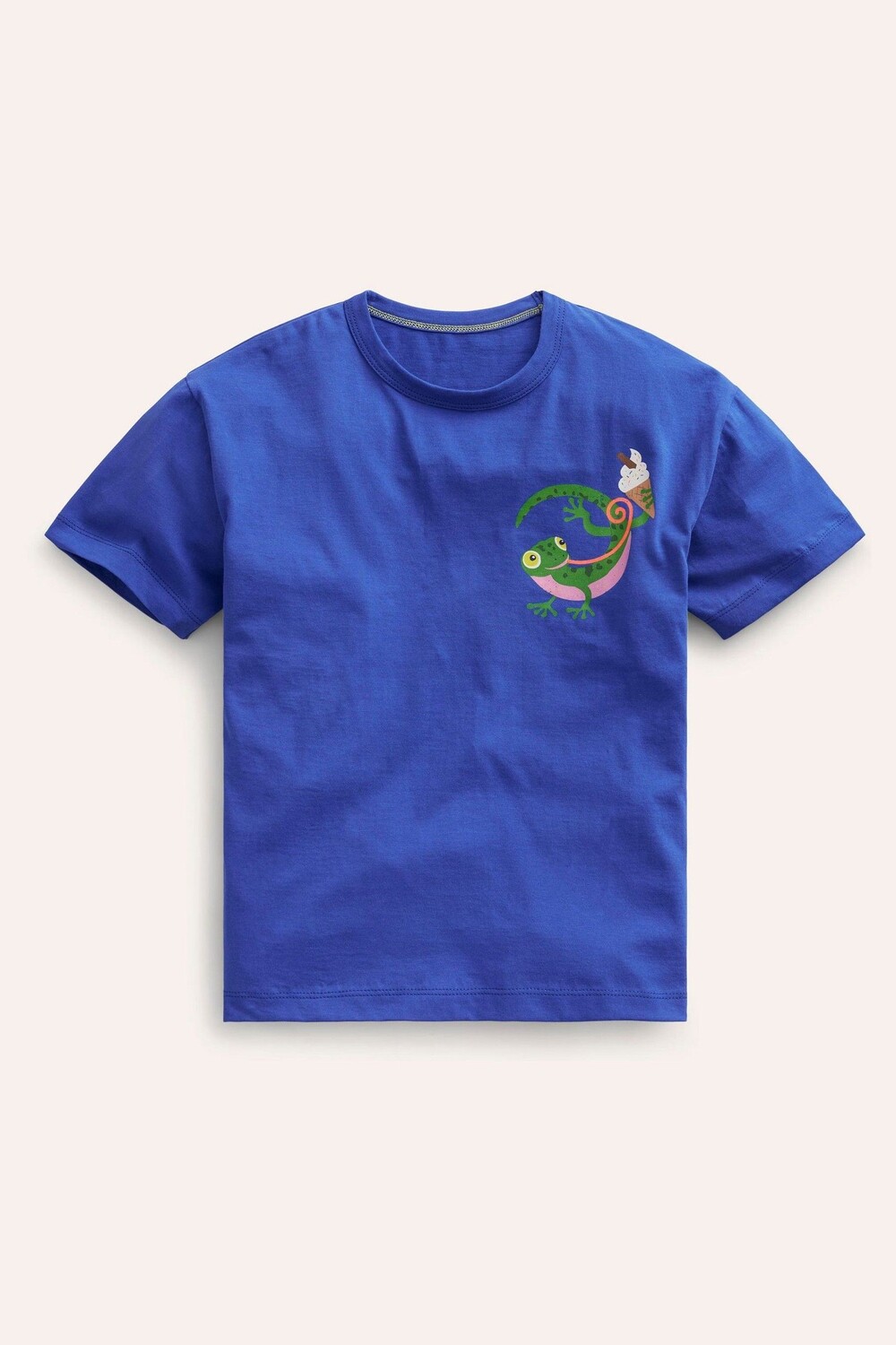 

Футболка Ice Gecko с логотипом на груди Boden, синий