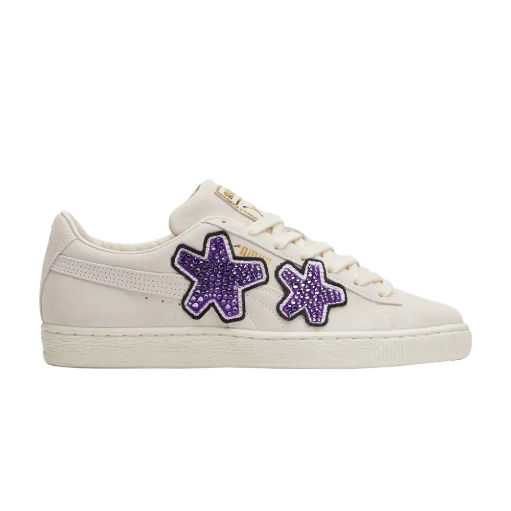 

Кроссовки Swarovski x 100Wolves x Suede Studio Puma, кремовый, Бежевый