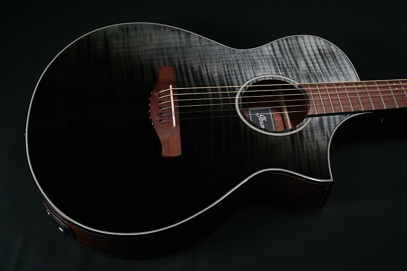 

Акустическая гитара Ibanez AEWC32FMBFD Black Sunset Fade High Gloss 587
