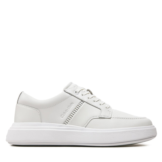 

Кроссовки Calvin Klein Low Top Lace Up Tailor HM0HM01379 Triple White 0K4, белый