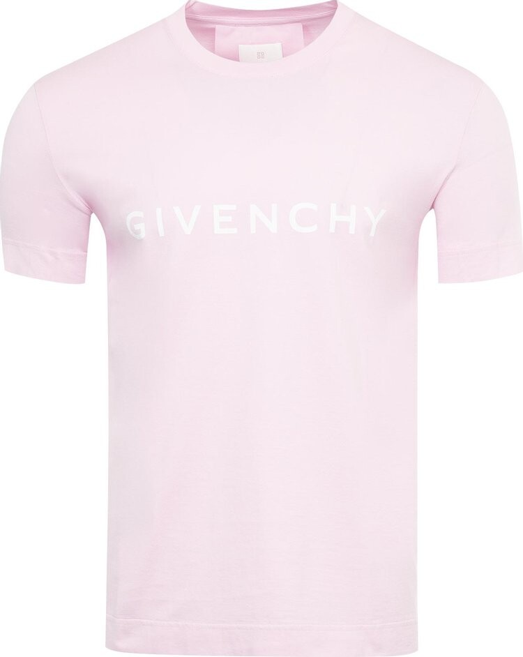 

Футболка Givenchy Slim Fit 'Baby Pink', розовый