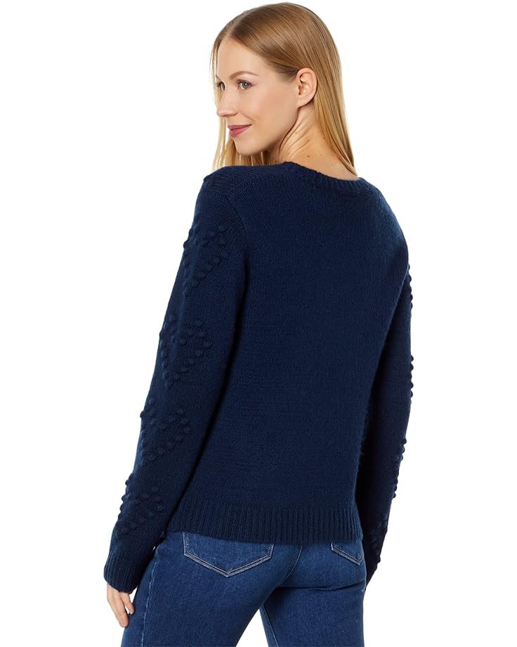 Свитер Splendid Daphne Bobble Heart Sweater, цвет Deep Sea цена и фото