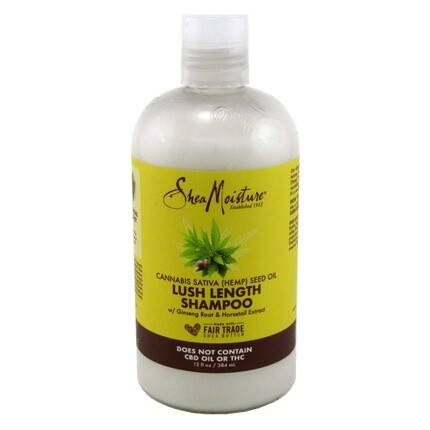 

Шампунь для длины с маслом семян конопли Shea Moisture, 13 унций (384 мл) Sheamoisture