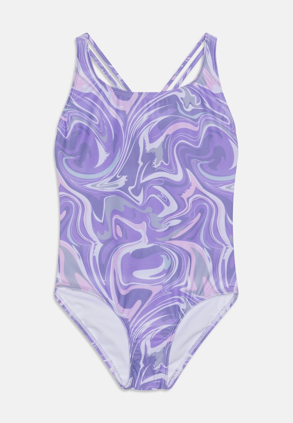 

Купальник Kogcaroline Tie Dye Swimsuit Kids ONLY, цвет purple rose