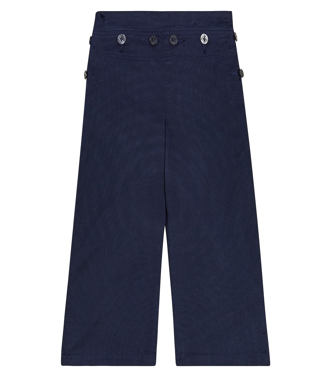 

Широкие брюки из хлопка Polo Ralph Lauren Kids, синий