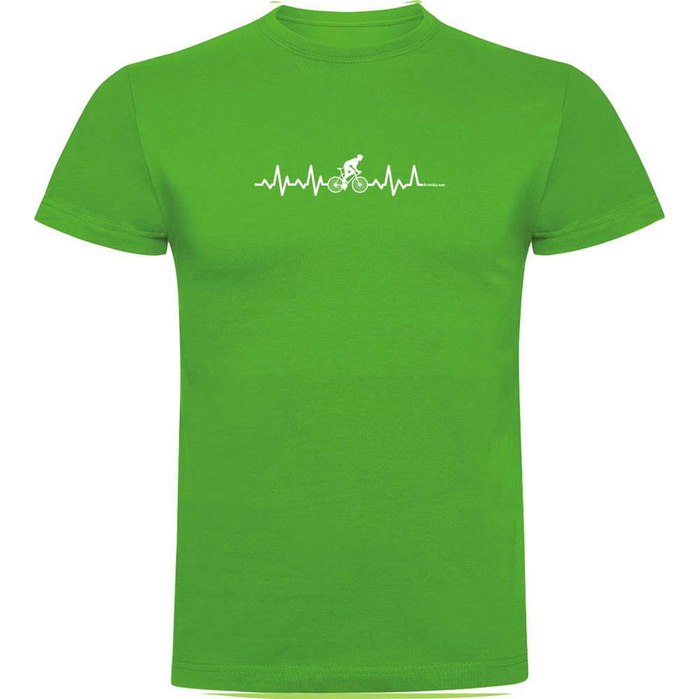 Футболка Kruskis Biking Heartbeat, зеленый