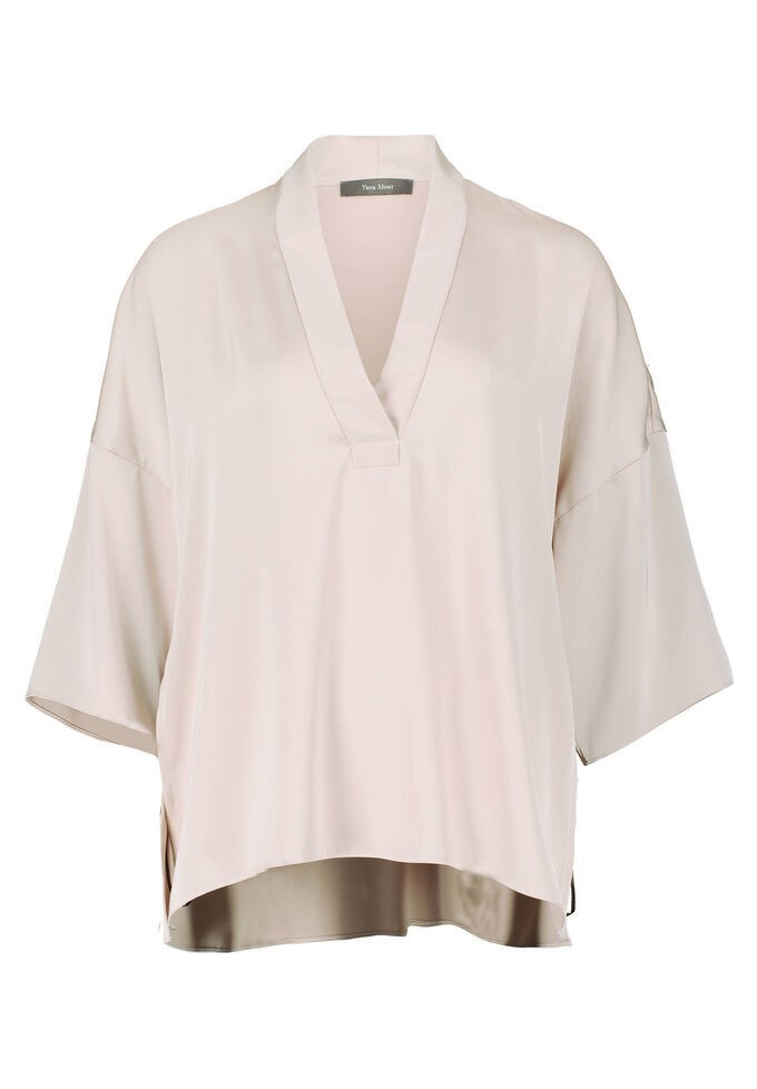 цена Блузка-Рубашка Vera Mont, розовый