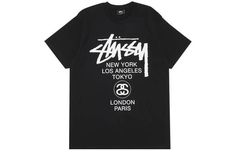 

Футболка Stussy унисекс, цвет Black