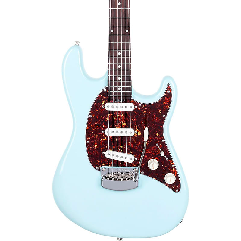 

Электрогитара Ernie Ball Music Man Cutlass SSS Rosewood Fingerboard Electric Guitar Powder Blue