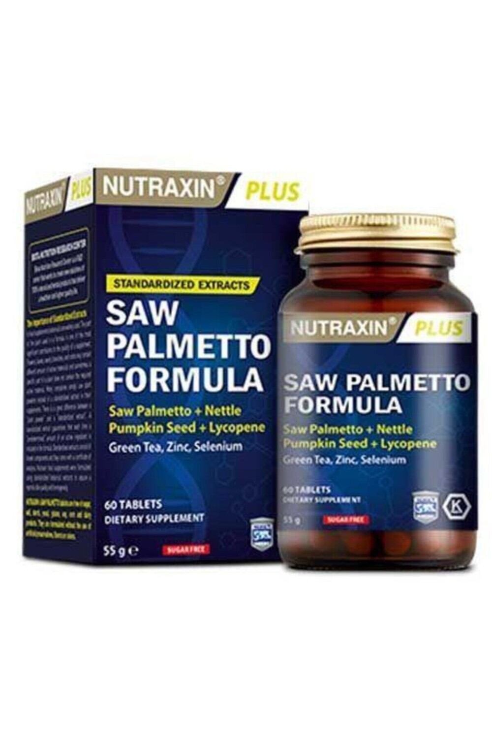 

Plus Saw Palmetto Formula 60 таблеток Nutraxin Plus Saw Palmetto Formula