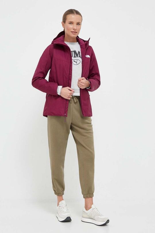 

Куртка для активного отдыха Quest The North Face, бордовый, Красный