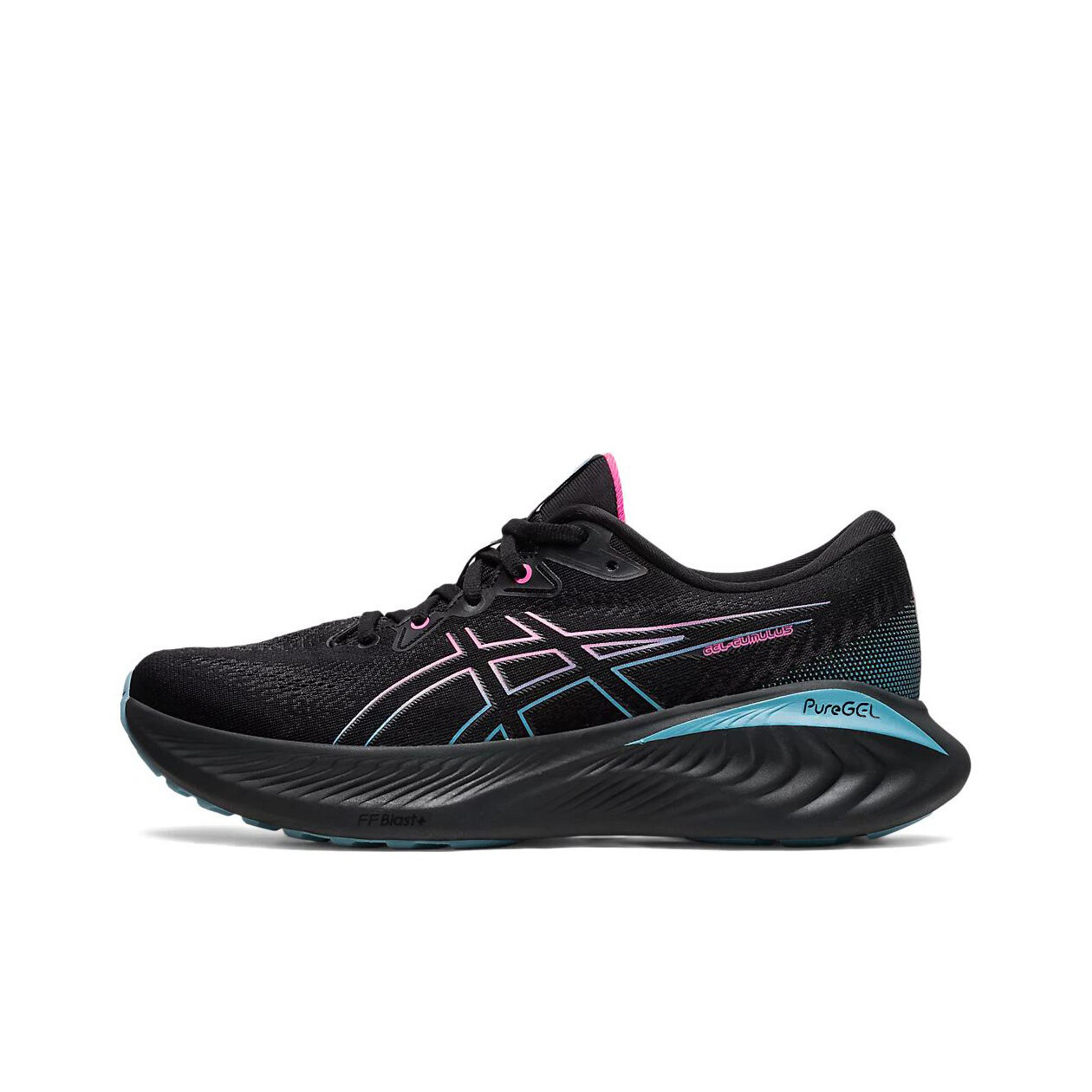 

Женские гелевые кроссовки Cumulus 25 GORE-TEX «Черный ярко-розовый» Asics