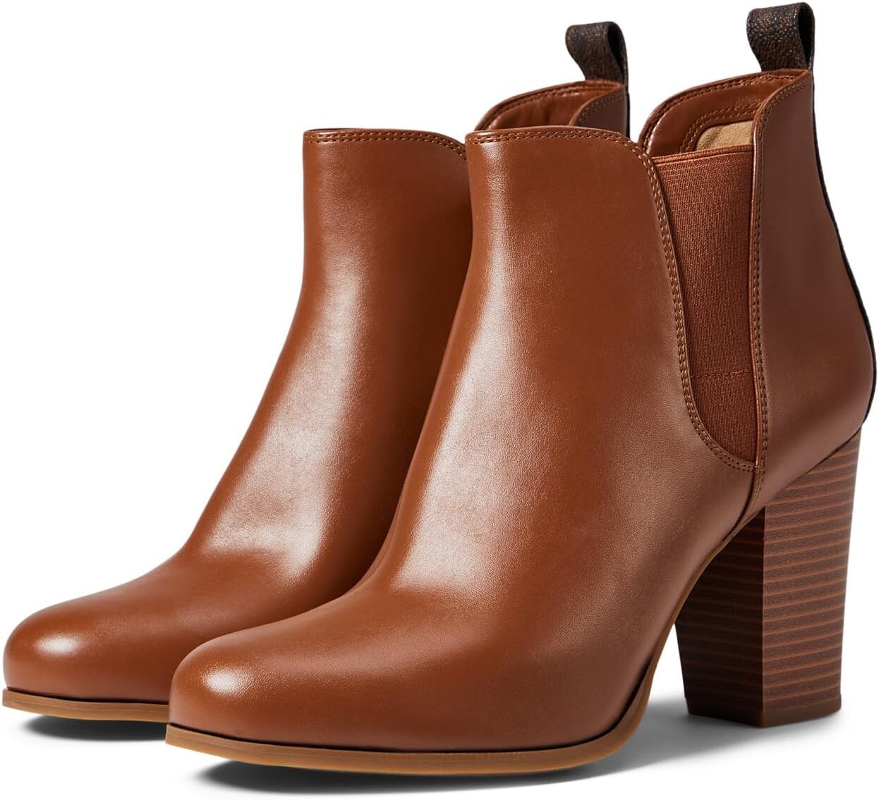 

Ботинки Челси Evaline Heeled Bootie MICHAEL Michael Kors, цвет Luggage
