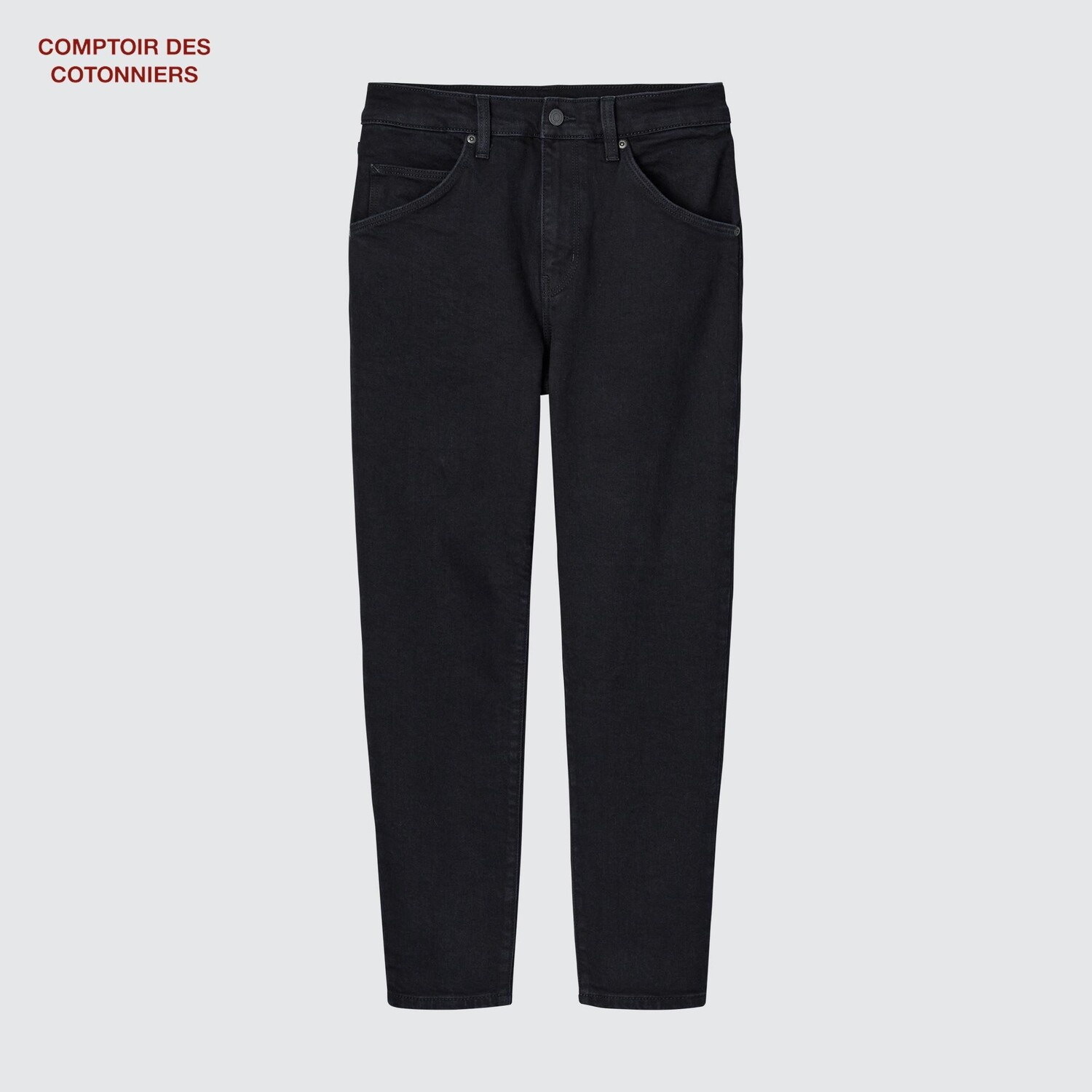 

Джинсы с лаучом UNIQLO, черный