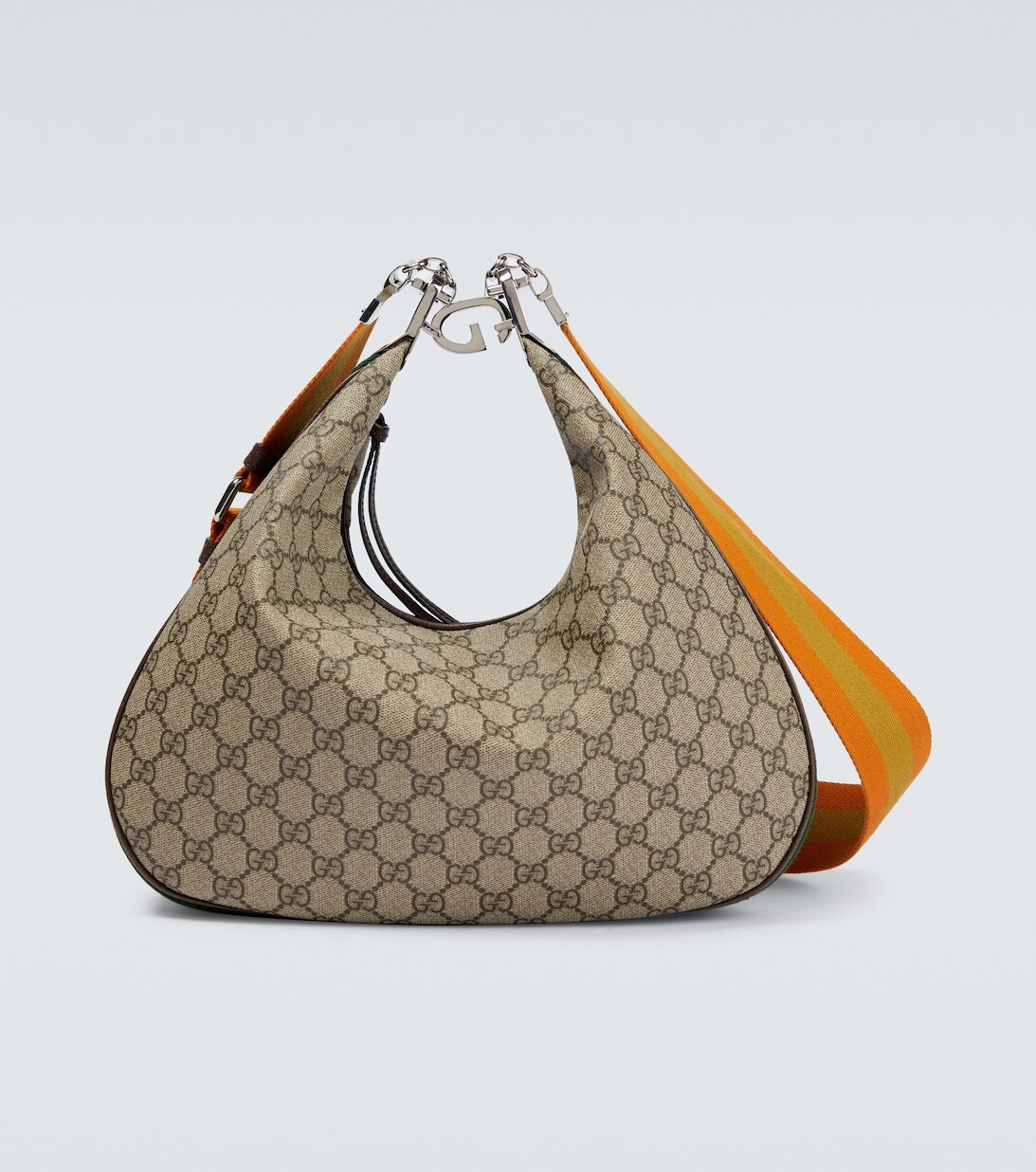 

Большая сумка через плечо Gucci Attache Gucci, бежевый