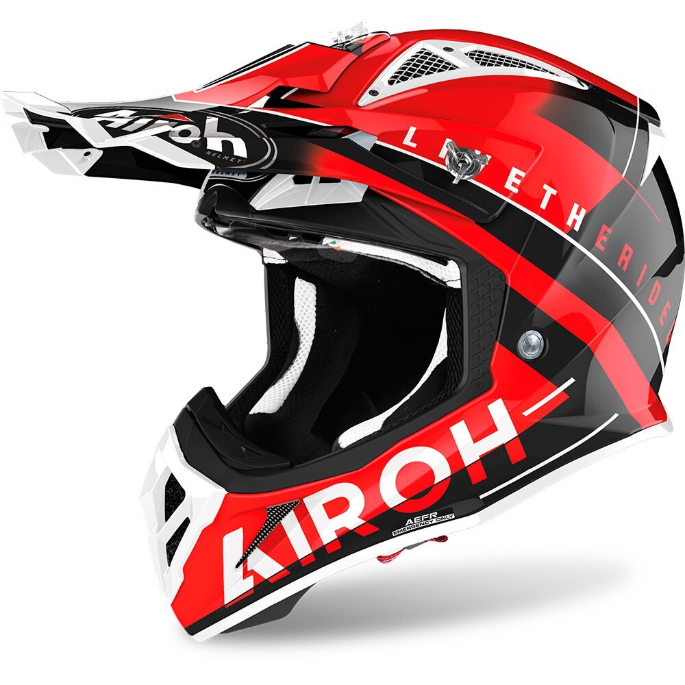 

Шлем для мотокросса Airoh AVAA55 Aviator ACE Amaze, разноцветный