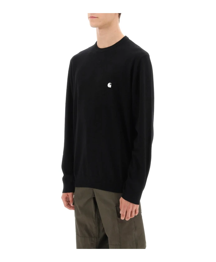 

Свитер Madison из смесовой шерсти Carhartt Wip, черный