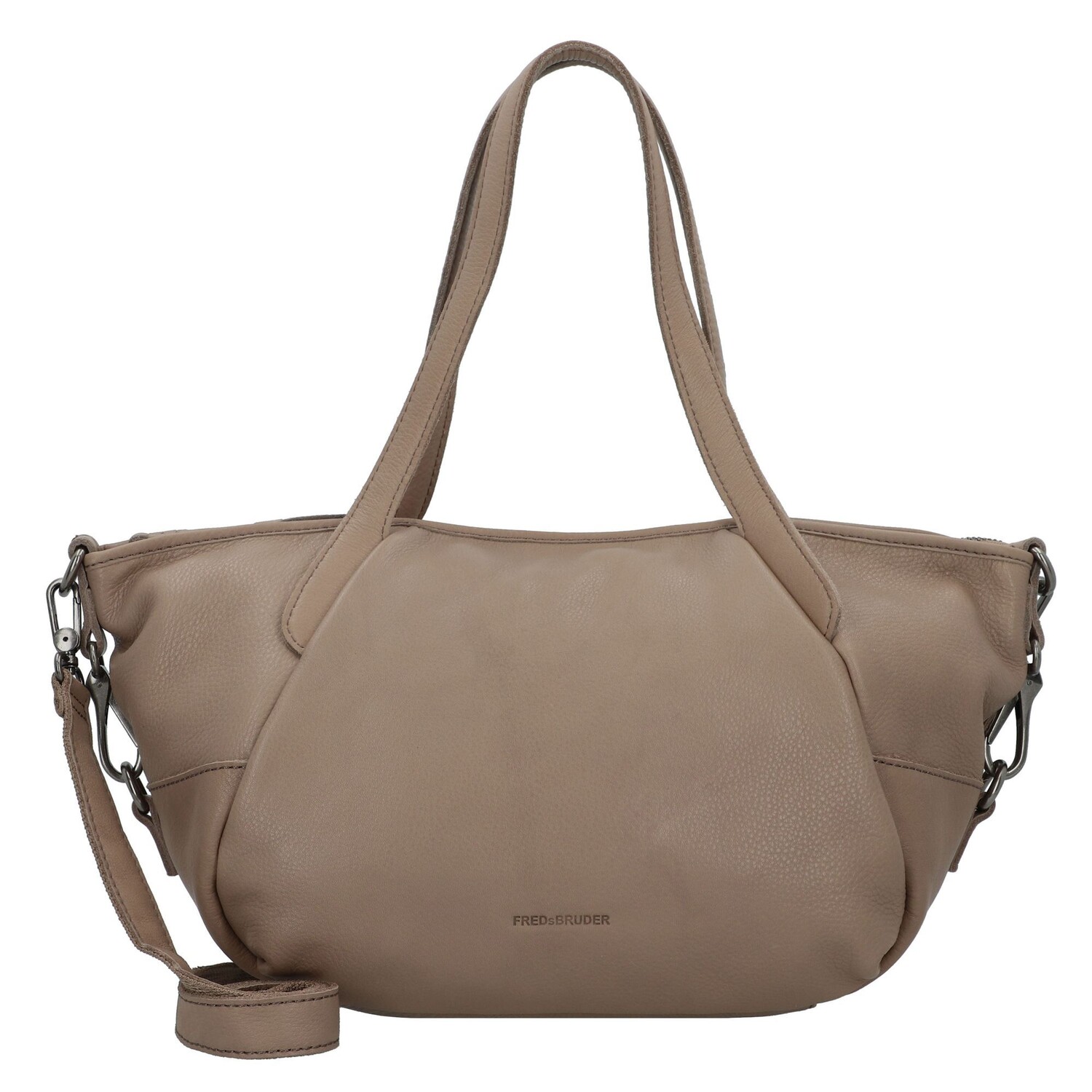 

Сумка через плечо FREDs BRUDER Leia Leder 34 cm, цвет almond