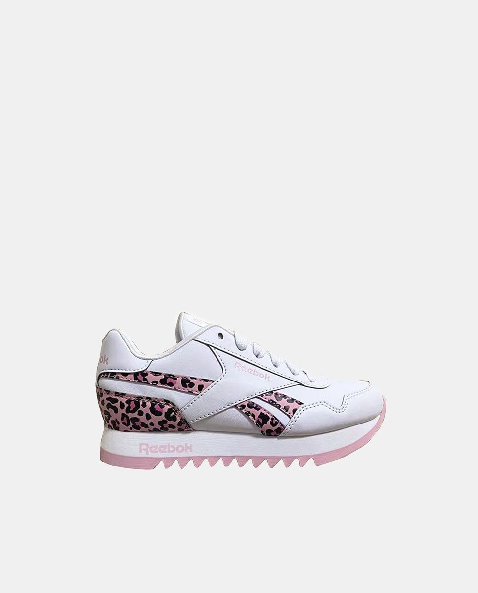 

Девичьи низкие белые кроссовки на платформе Reebok, белый