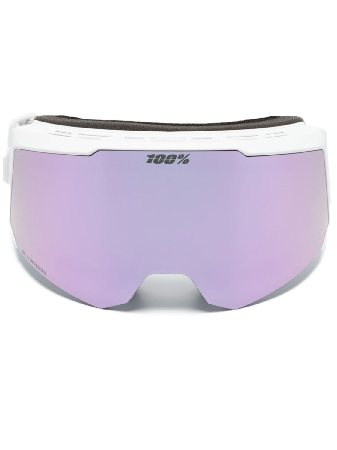 

100% Eyewear лыжная маска The Snowcraft S с зеркальными линзами, белый
