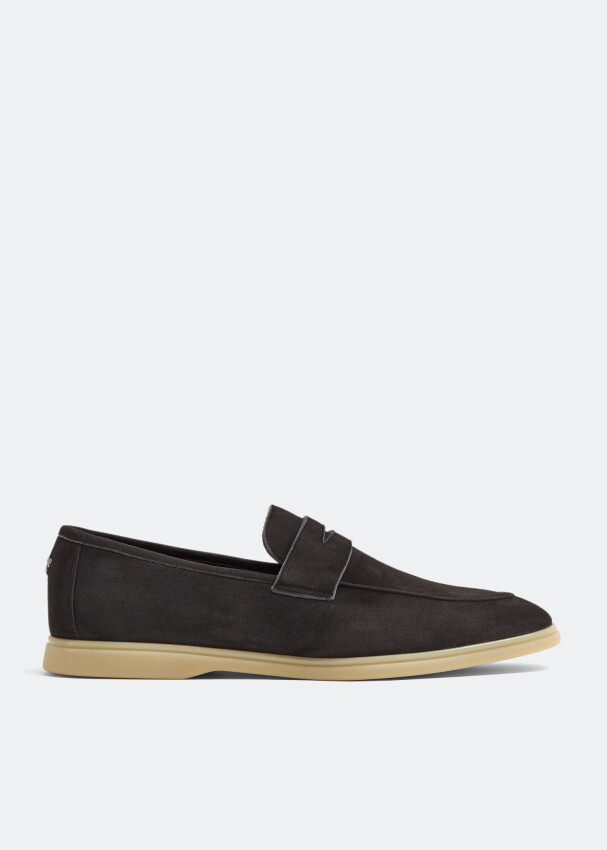 

Лоферы Bougeotte Suede, серый