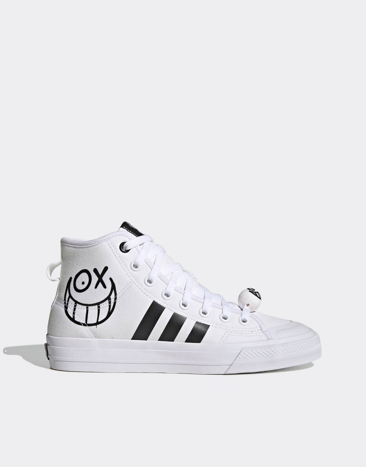 

Белые кроссовки adidas Originals Nizza Hi