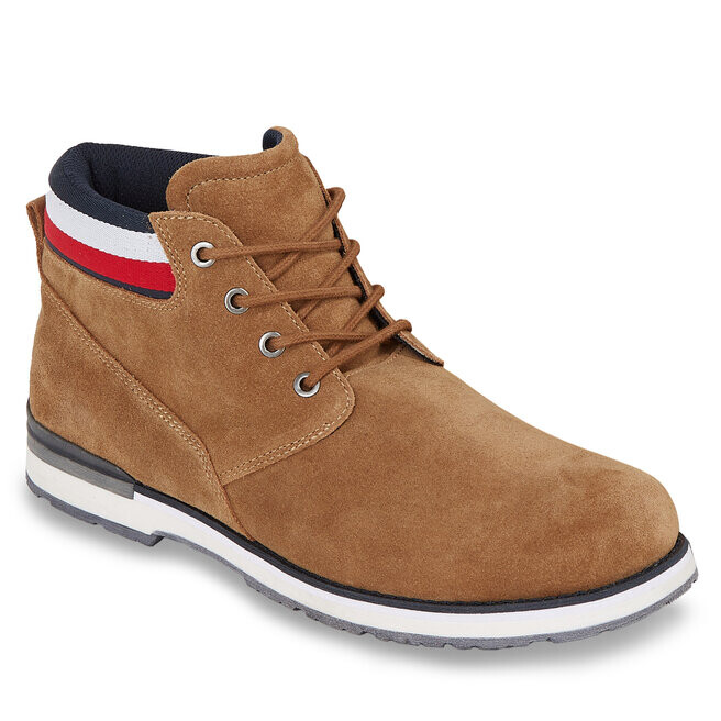 

Ботинки Tommy Hilfiger CoreHilfiger Suede, коричневый