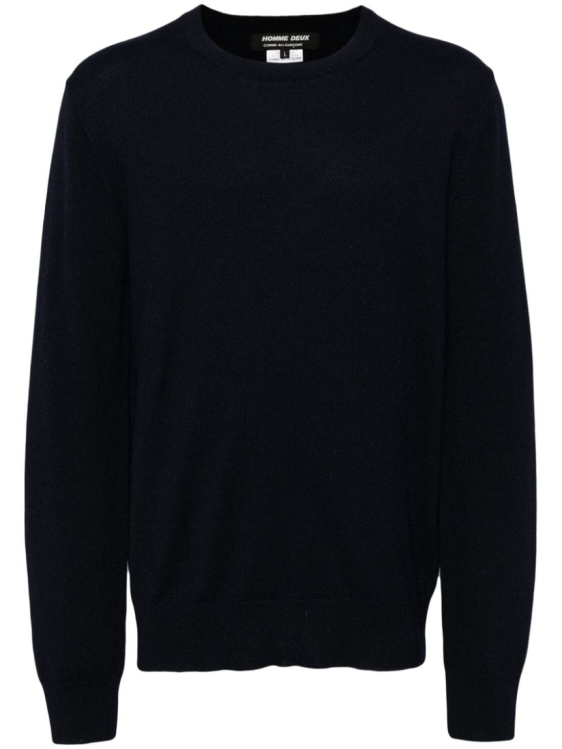 

Comme des Garçons Homme Deux джемпер с круглым вырезом, синий