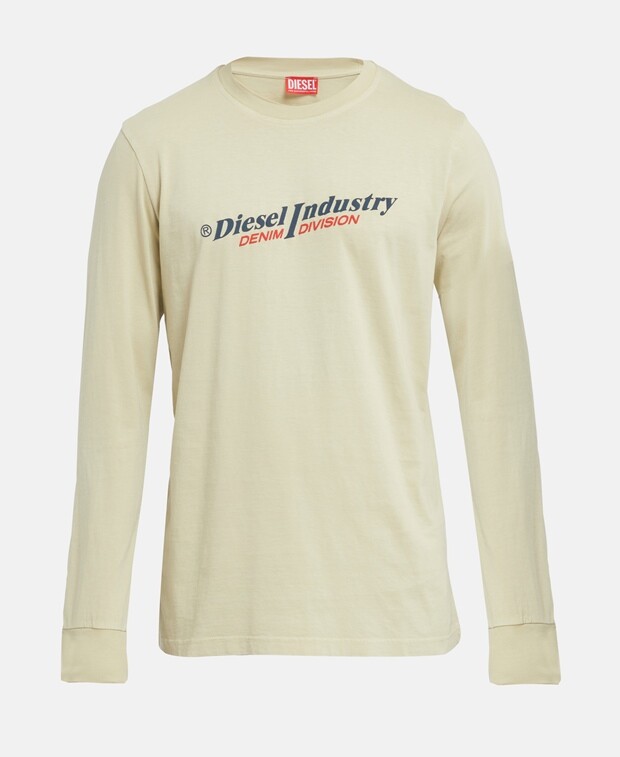 

Рубашка с длинным рукавом Diesel, лаймовый