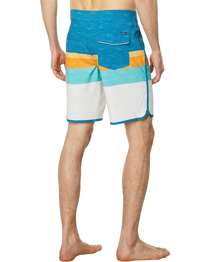 

Шорты для плавания O'Neill Lennox Scallop 19" Boardshorts, кремовый