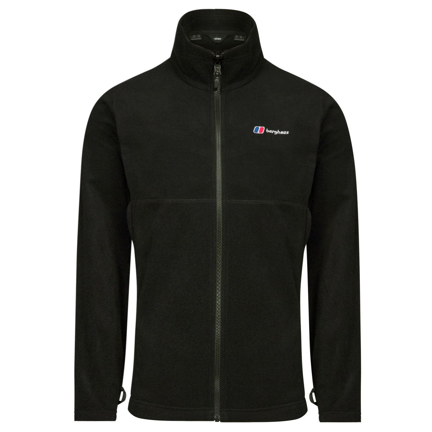 куртка lamarque helsa fleece цвет black Флисовая жилетка Berghaus Prism Micro PT InterActive Fleece, цвет Black/Black