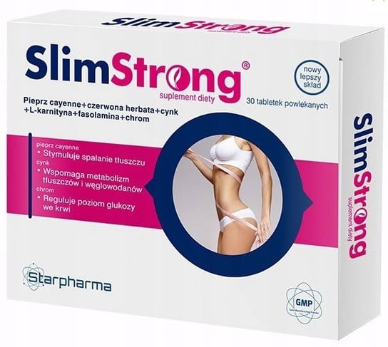 

SlimStrong, Для похудения, 30 таб. Starpharma