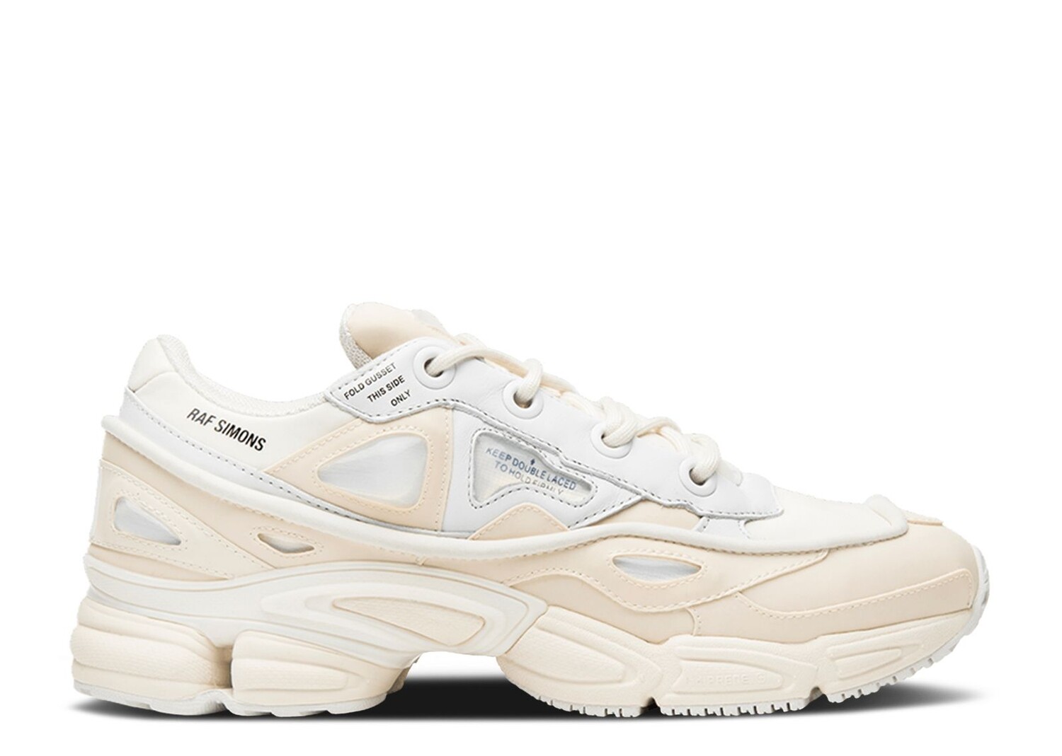 

Кроссовки adidas Raf Simons X Ozweego Bunny 'Cream White', белый