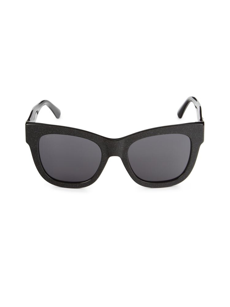 

Прямоугольные солнцезащитные очки 52MM Jimmy Choo, черный