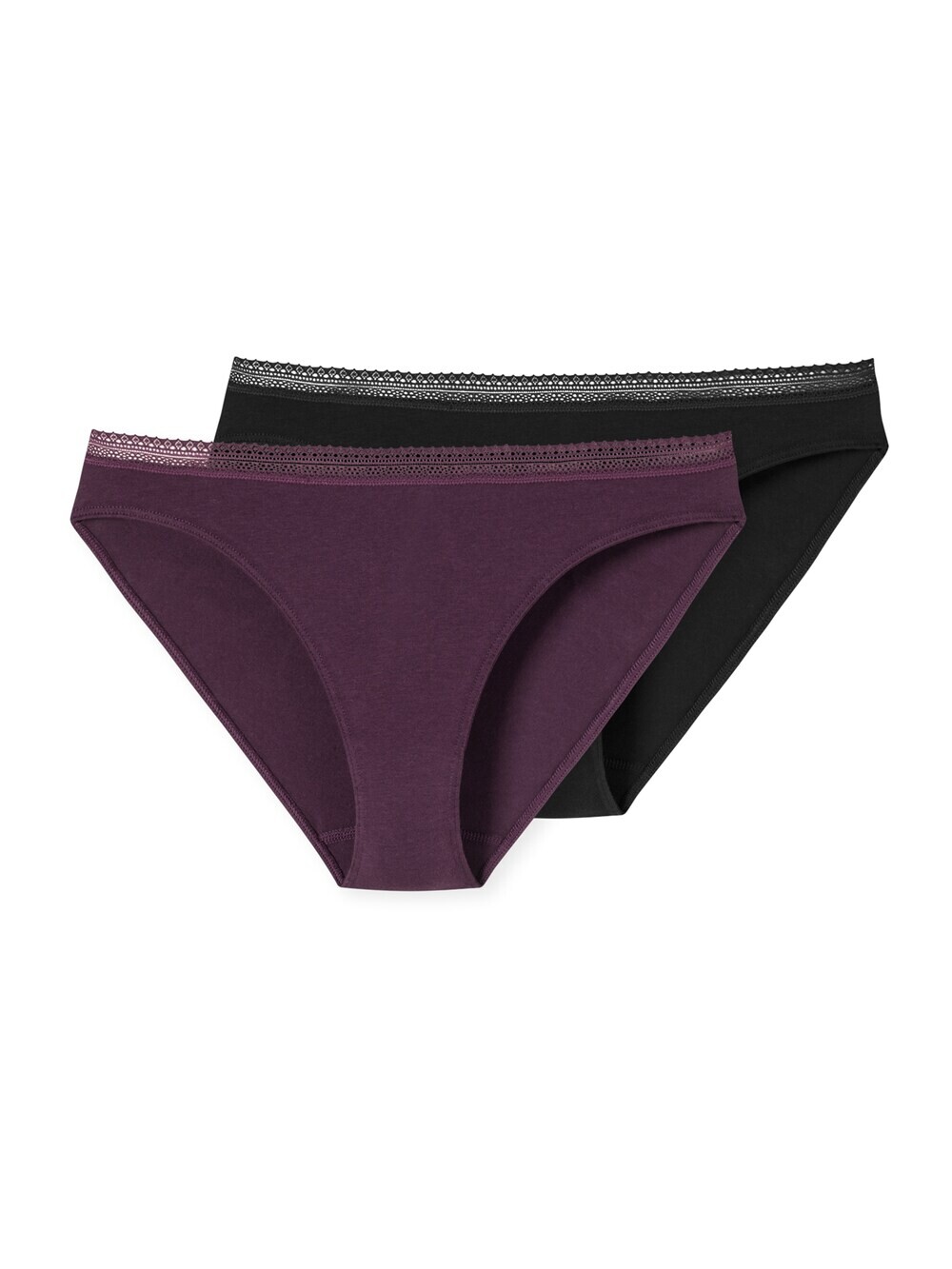 

Трусики SCHIESSER Cotton Lace, сливовый
