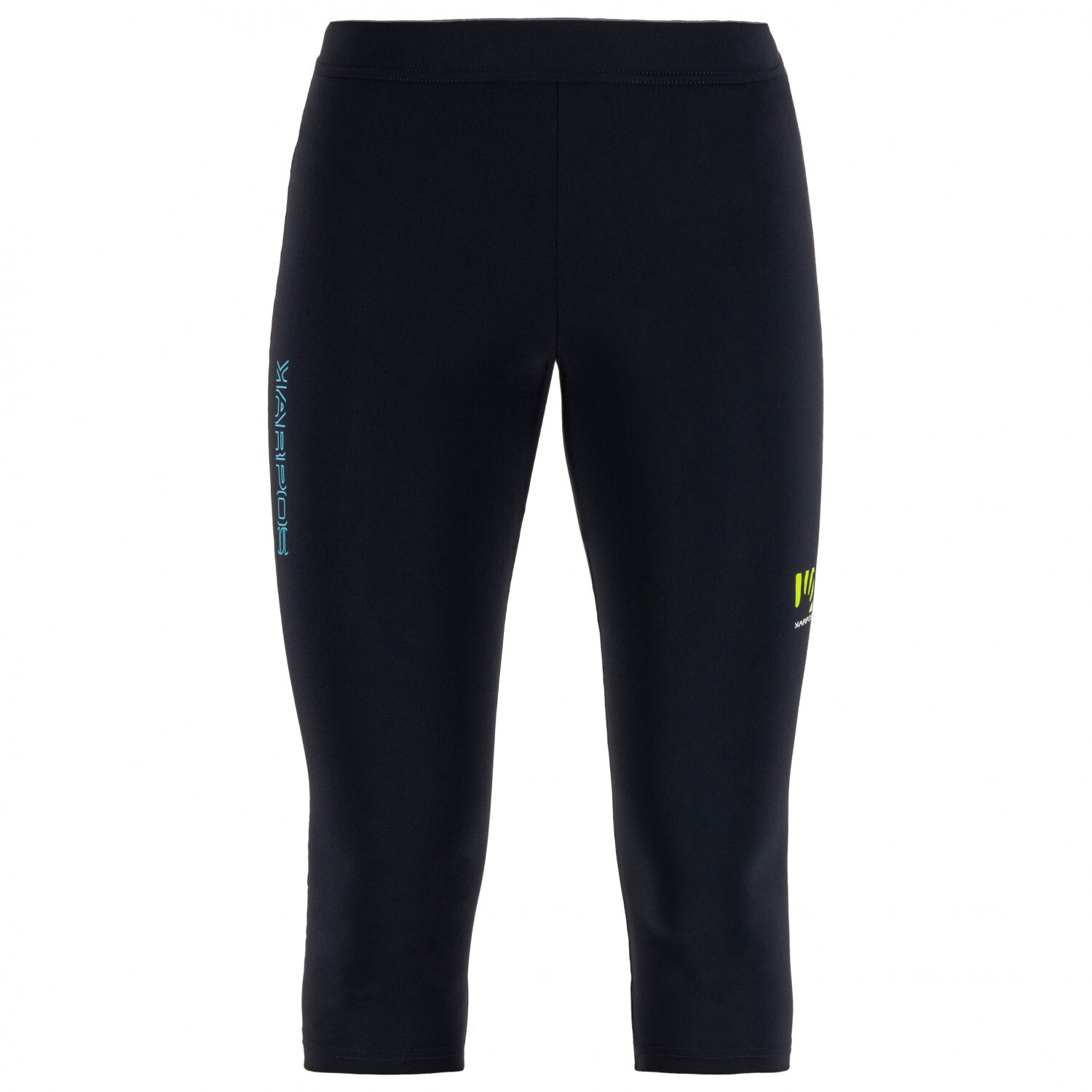 

Шорты Karpos Women's Fanes 3/4 Pant, цвет Black/Bluebird