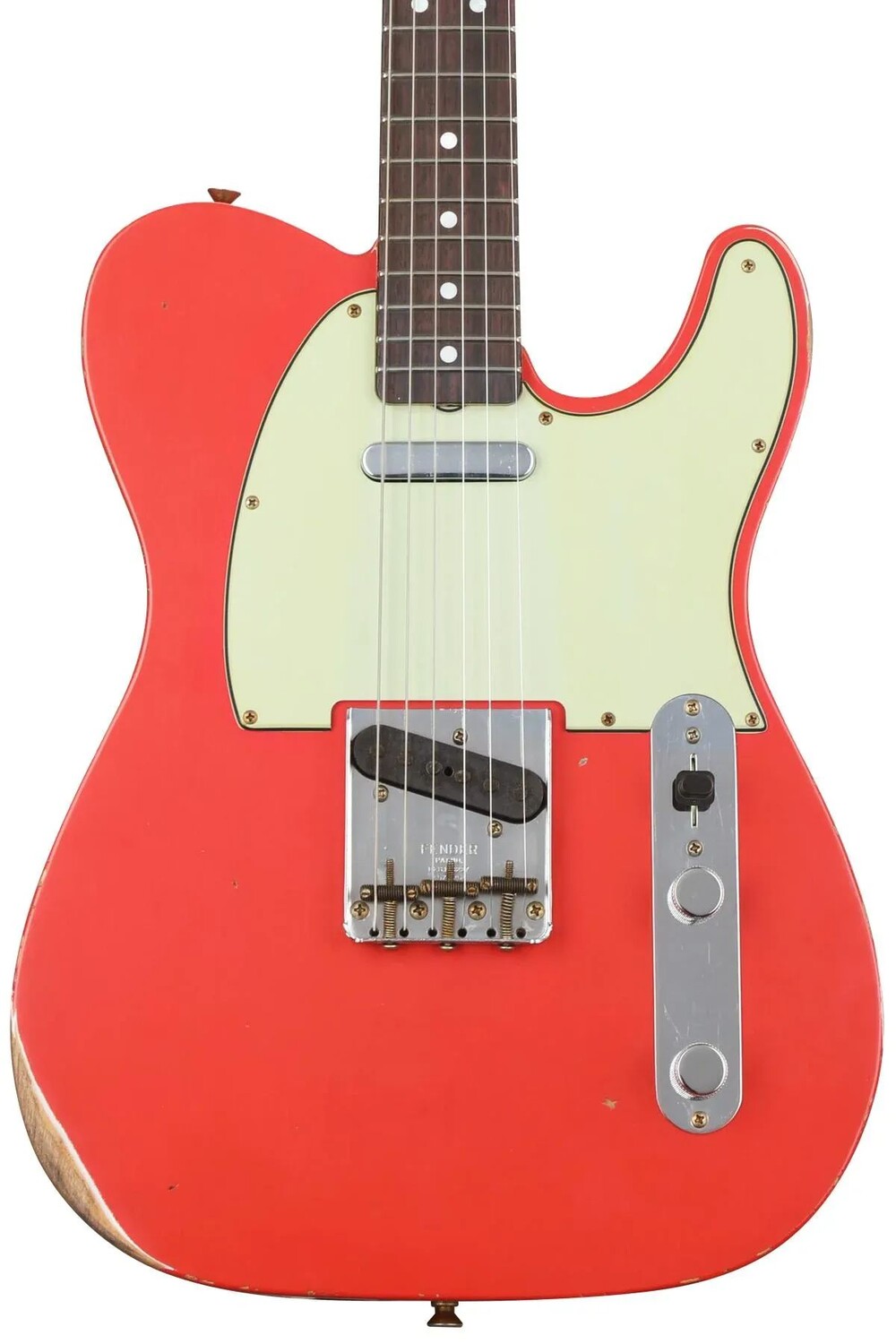 

Новая электрогитара Fender Custom Shop '64 Telecaster Relic — Aged Fiesta Red