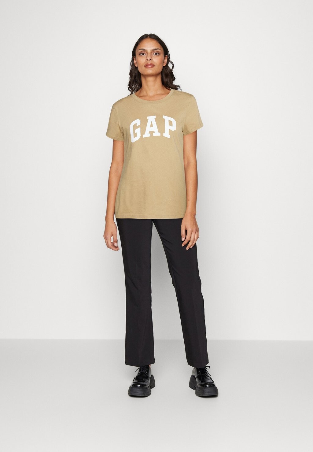 

Футболка с принтом GAP, Коричневый