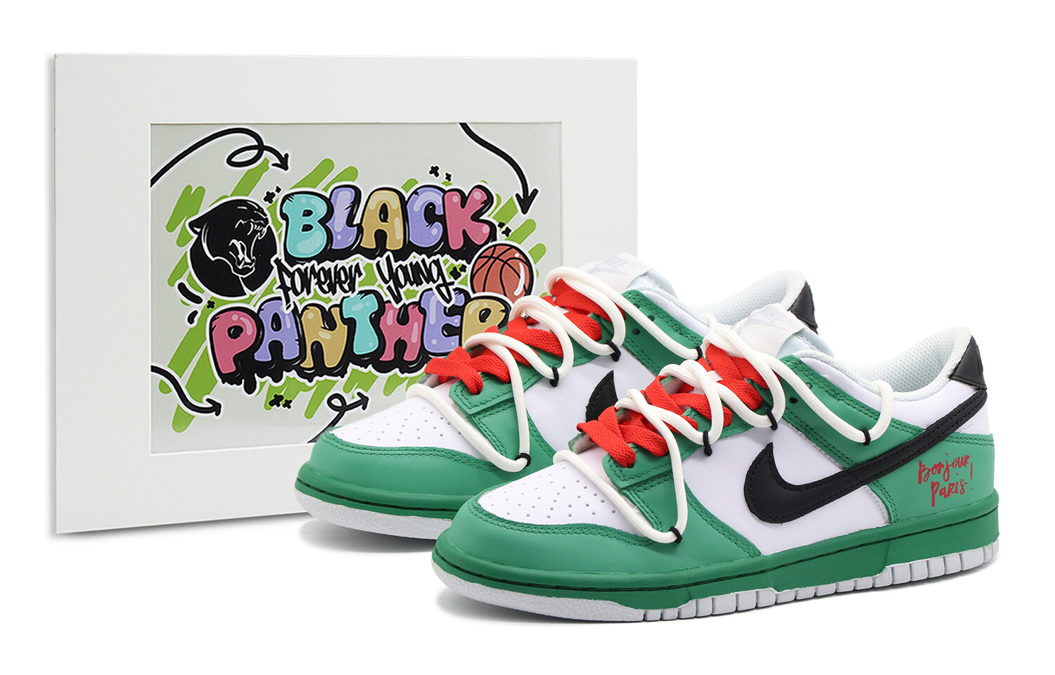 

Женские кроссовки для скейтбординга Nike Dunk, Green