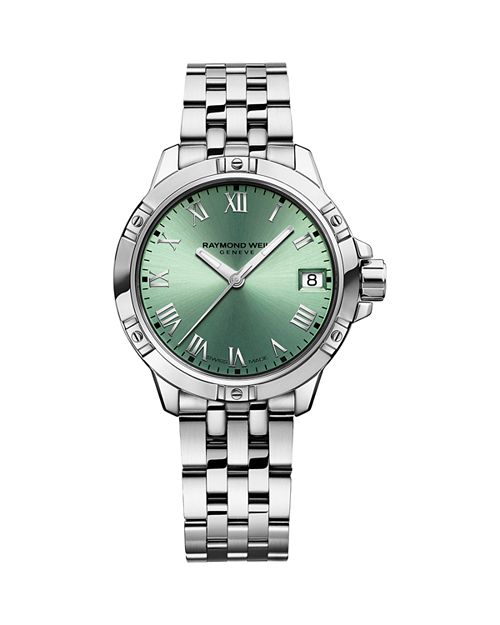 Классические часы Танго, 30 мм Raymond Weil, цвет Green часы фрилансер 42 мм raymond weil цвет green