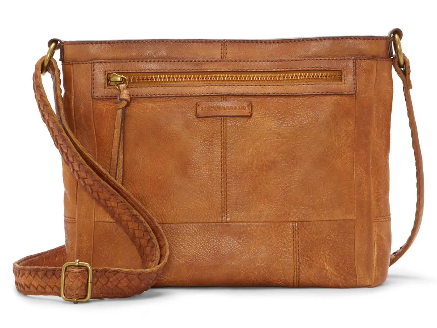 

Кожаная сумка через плечо ryla Lucky Brand, цвет honeytan