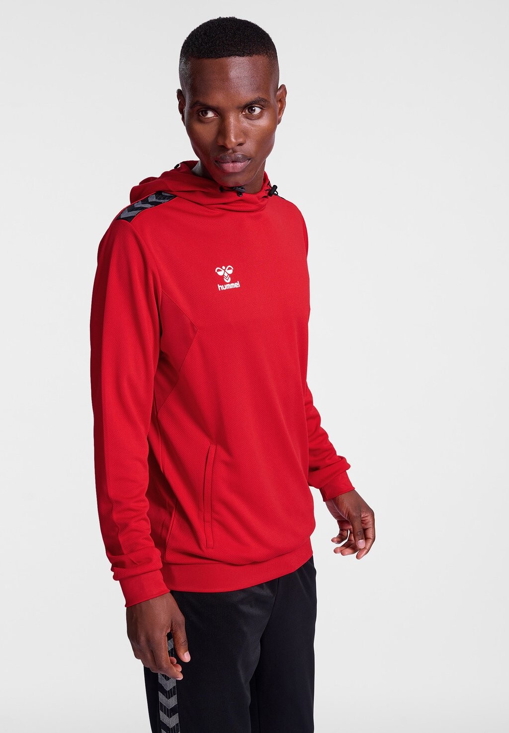 

Толстовка с капюшоном Hummel, красный