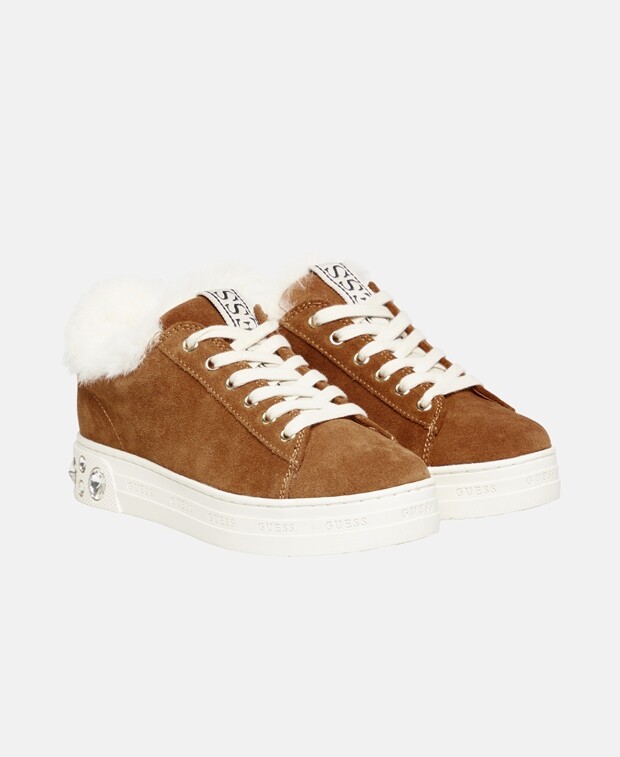 

Кроссовки Guess, бежевый