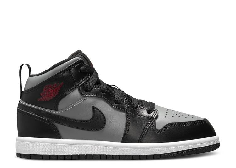 

Кроссовки AIR JORDAN 1 MID PS 'SHADOW', черный