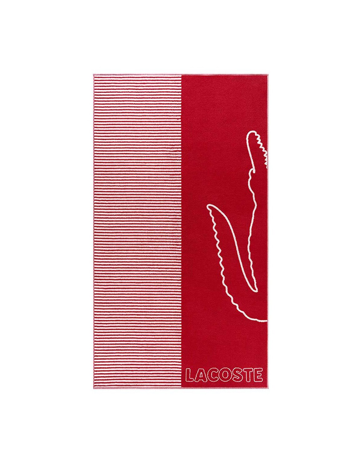 

Пляжное Полотенце Llaligne Lacoste, цвет Rouge