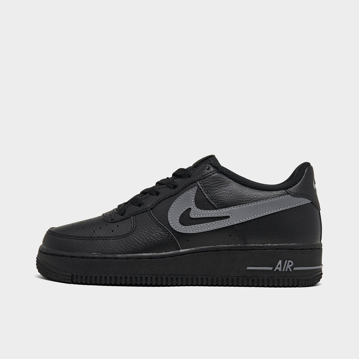 

Повседневная обувь со светоотражателем Nike Air Force 1 для больших детей, черный