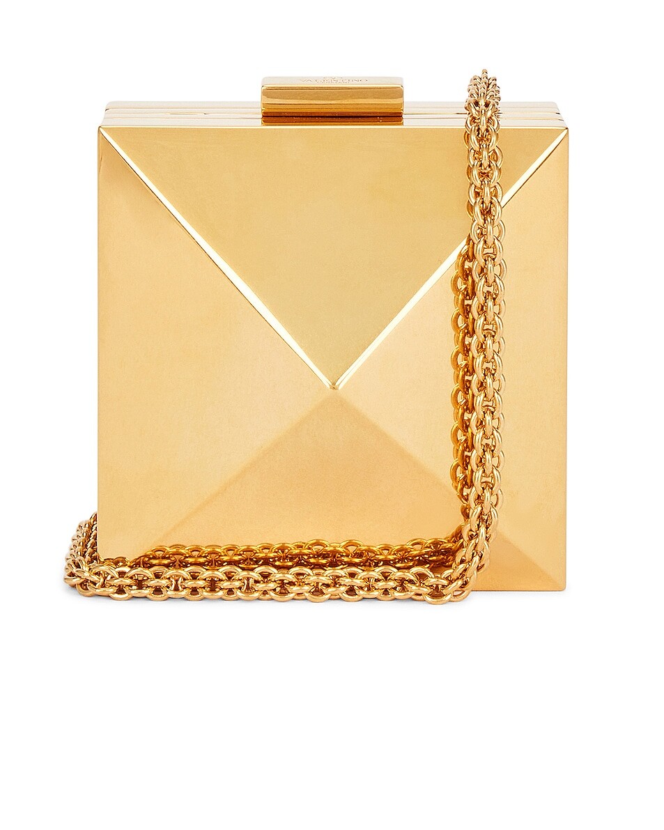 

Сумка кросс-боди Valentino Garavani Mini Carry Secrets, цвет Antique Brass