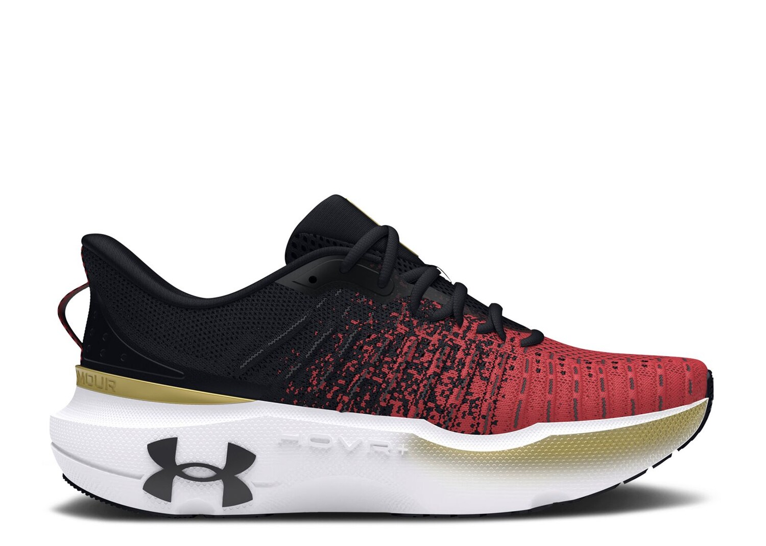 

Кроссовки Under Armour Hovr Infinite Elite 'Black Red Solstice', черный