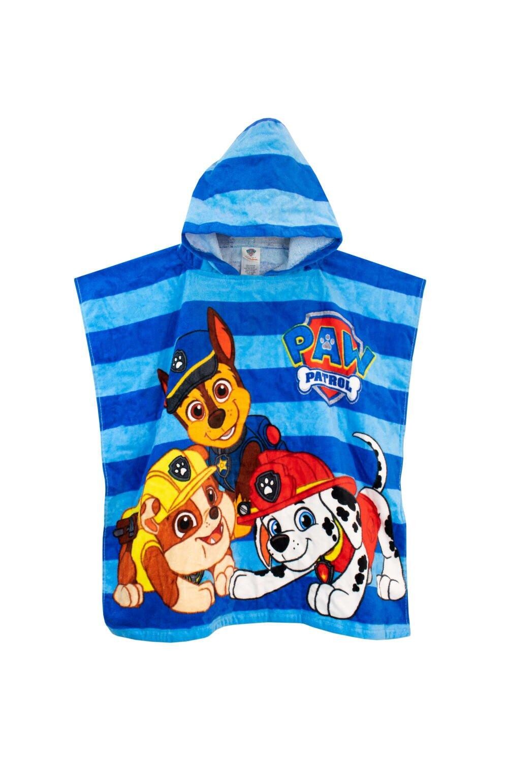 

Полотенце-пончо с капюшоном Paw Patrol, синий